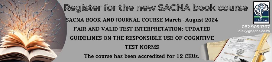SACNA Book and Journal Course